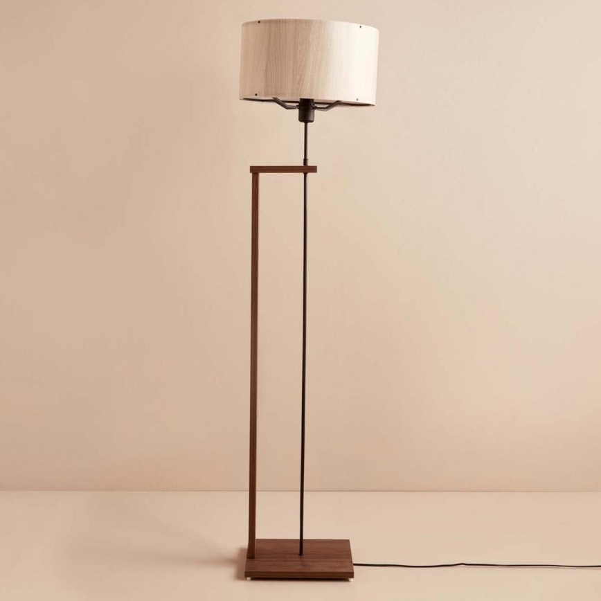 Торшер AYD 1xE27/40W/230V коричневый/бежевый