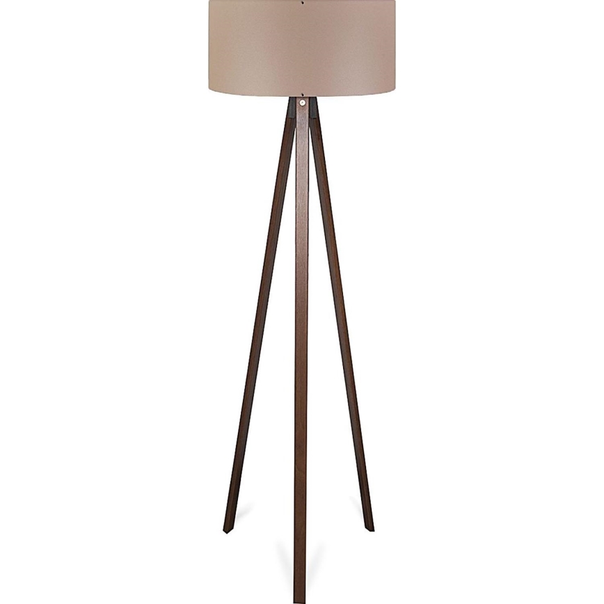 Торшер AYD 1xE27/40W/230V, коричневый