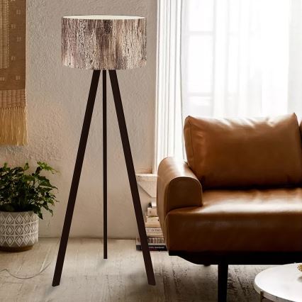 Торшер AYD 1xE27/40W/230V коричневый