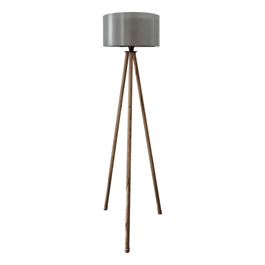 Торшер AYD 1xE27/40W/230V коричневый/серый