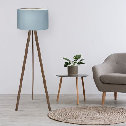 Торшер AYD 1xE27/40W/230V коричневый/синий