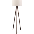 Торшер AYD 1xE27/40W/230V коричневый/кремовый