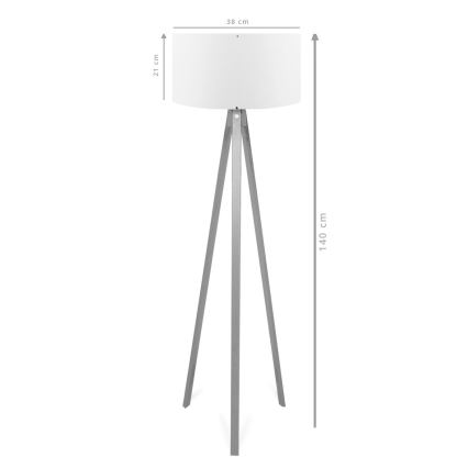 Торшер AYD 1xE27/40W/230V коричневый