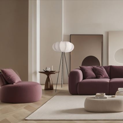 Торшер CAFEE 1xE27/40W/230V белый/чёрный