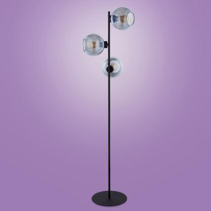 Торшер CUBUS 3xE27/60W/230V черная