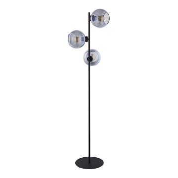Торшер CUBUS 3xE27/60W/230V чорна