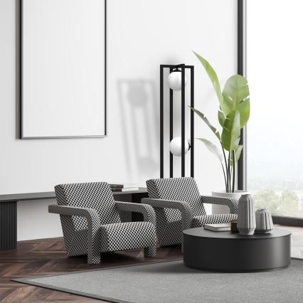 Торшер DIEGO 2xE14/40W/230V черный