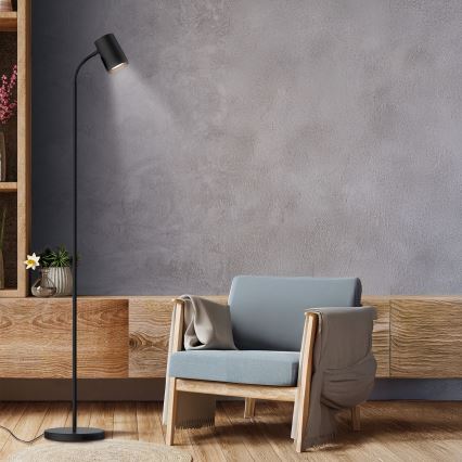 Торшер FELIX 1xGU10/9W/230V чорний