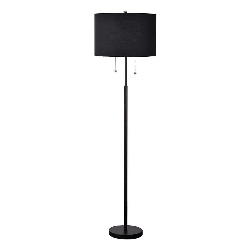 Торшер FOGO 2xE27/15W/230V черный
