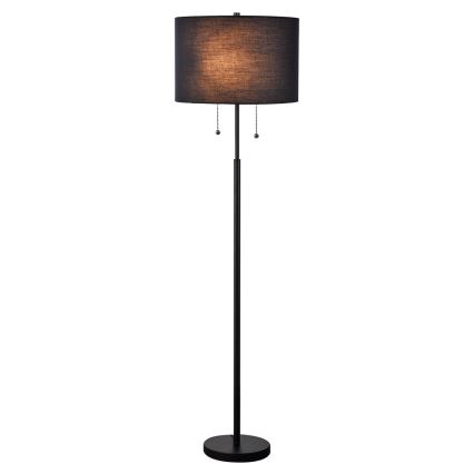 Торшер FOGO 2xE27/15W/230V черный