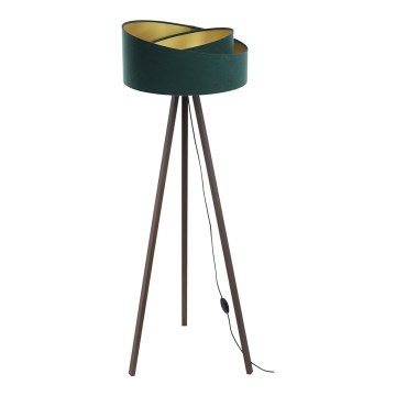 Торшер GALAXY 1xE27/60W/230V зелений/коричневий