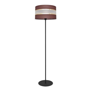 Торшер HELEN 1xE27/15W/230V коричневий/чорний/золотий