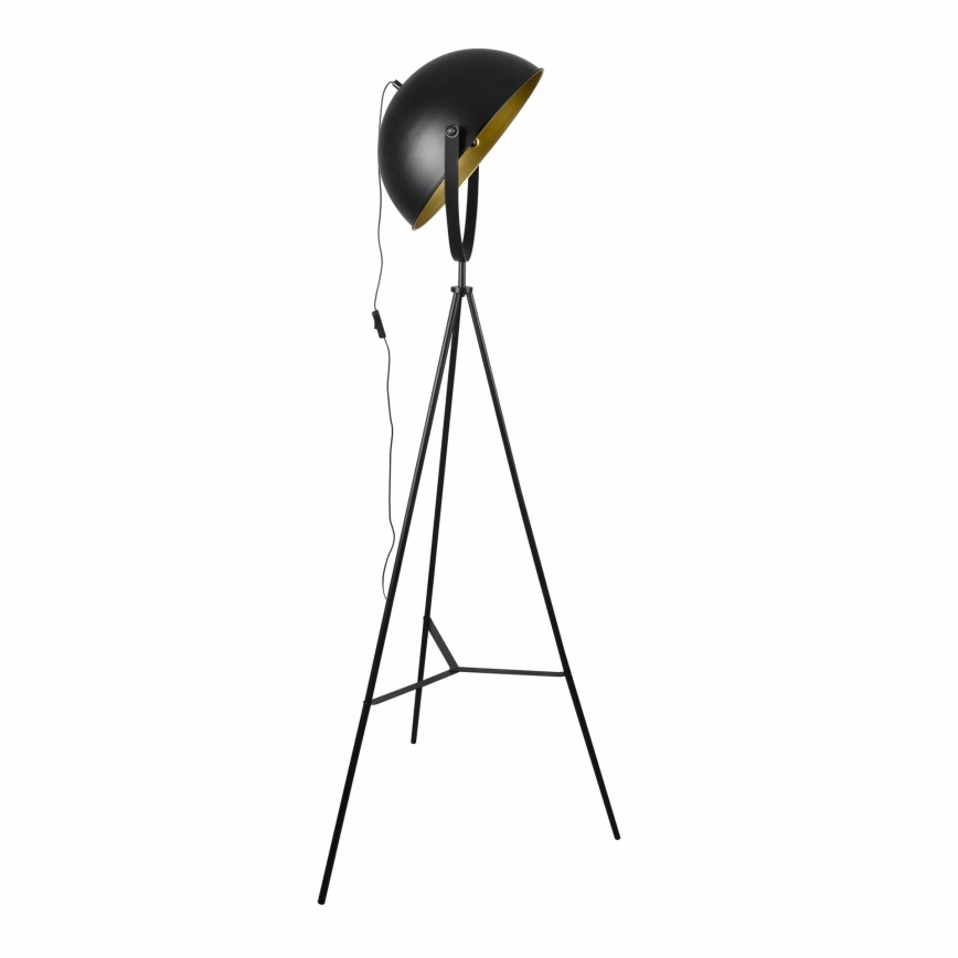 Торшер MATYLDA 1xE27/20W/230V черный/золотистый