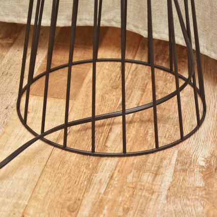 Торшер MERCURE 1xE27/15W/230V чёрный