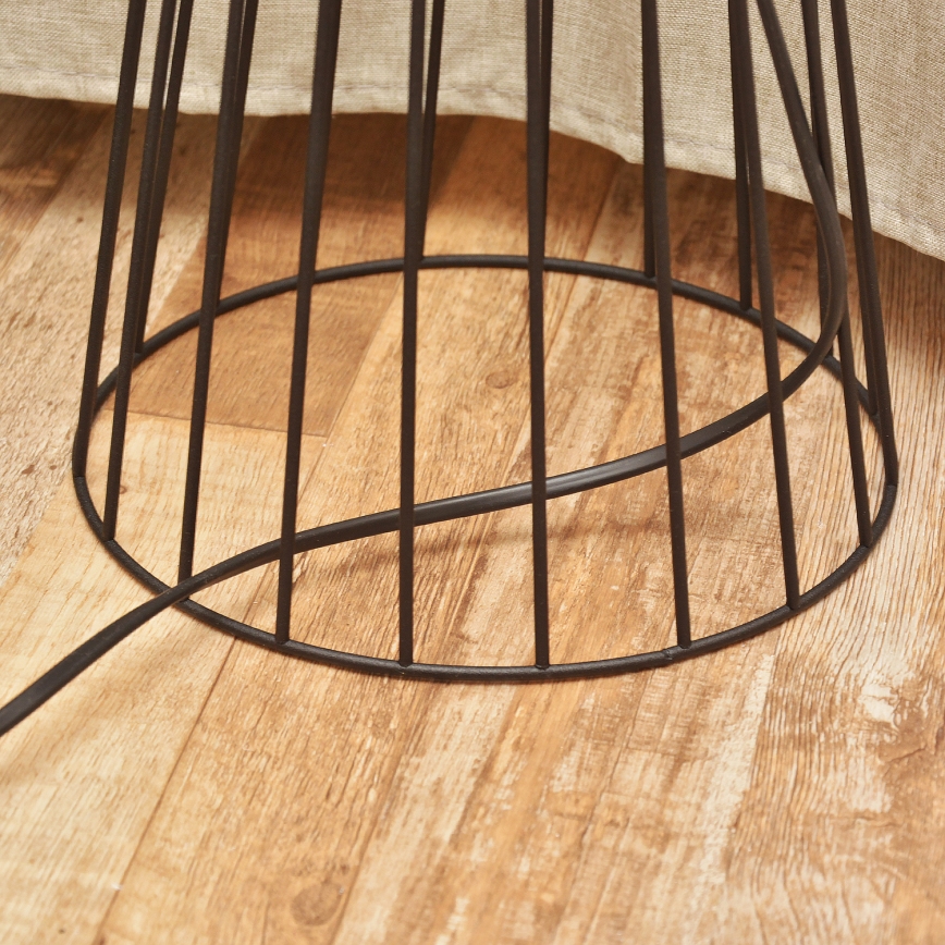 Торшер MERCURE 1xE27/15W/230V чёрный