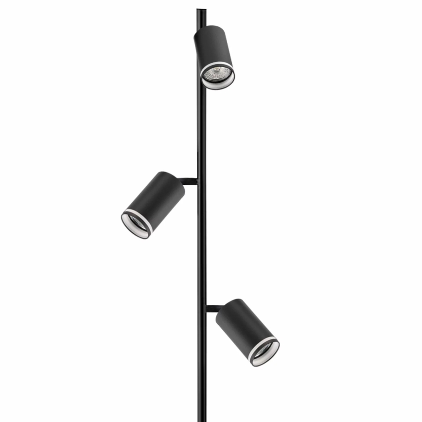 Торшер PARIS 3xGU10/12W/230V черный