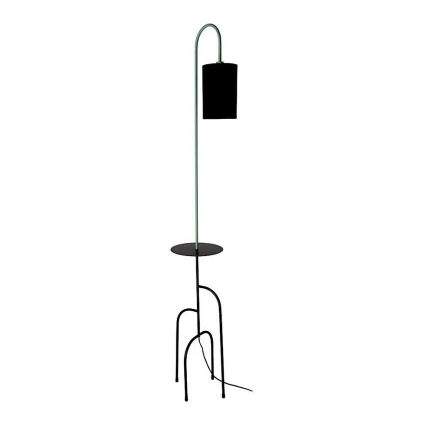 Торшер RAVELLO 1xE14/40W/230V черная/бирюзовый