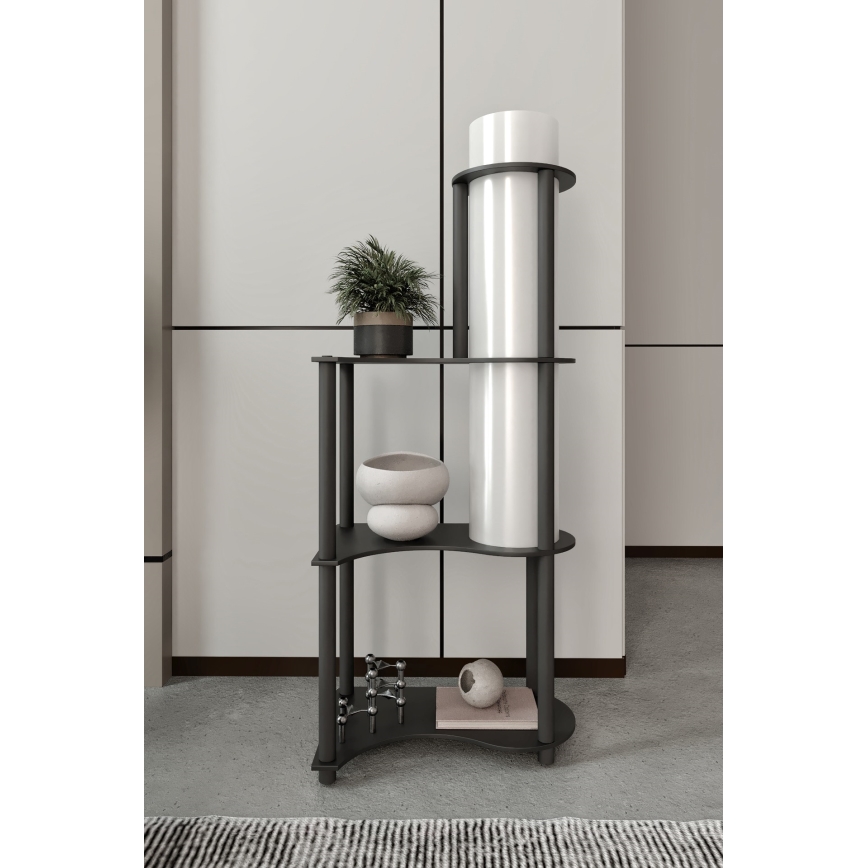 Торшер с полками NOTO 1xE27/40W/230V черный