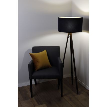 Торшер STANDART 1xE27/60W/230V черный/коричневый