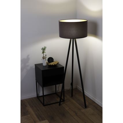Торшер STANDART 1xE27/60W/230V серый/коричневый
