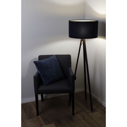 Торшер STANDART 1xE27/60W/230V синий/коричневый