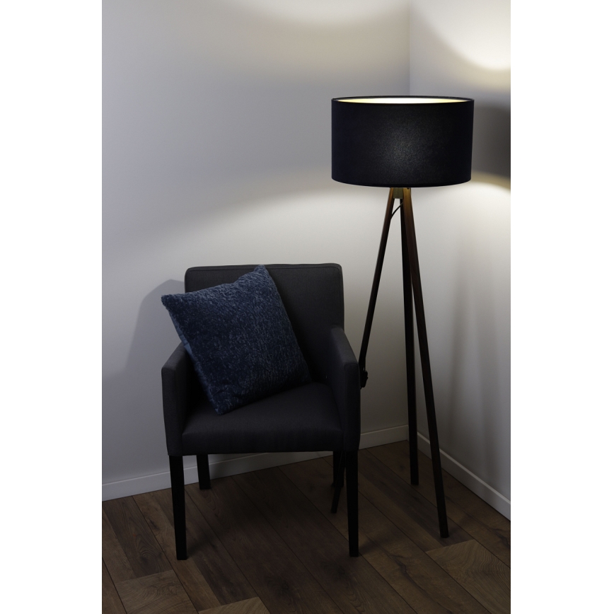 Торшер STANDART 1xE27/60W/230V синий/коричневый