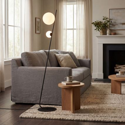 Торшер TATU 2xG9/8W/230V чёрный