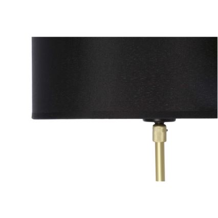 Торшер TEGOLA 1xE27/60W/230V черная/золотая
