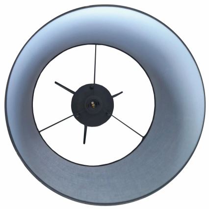 Торшер TEKLA 1xE27/20W/230V черный