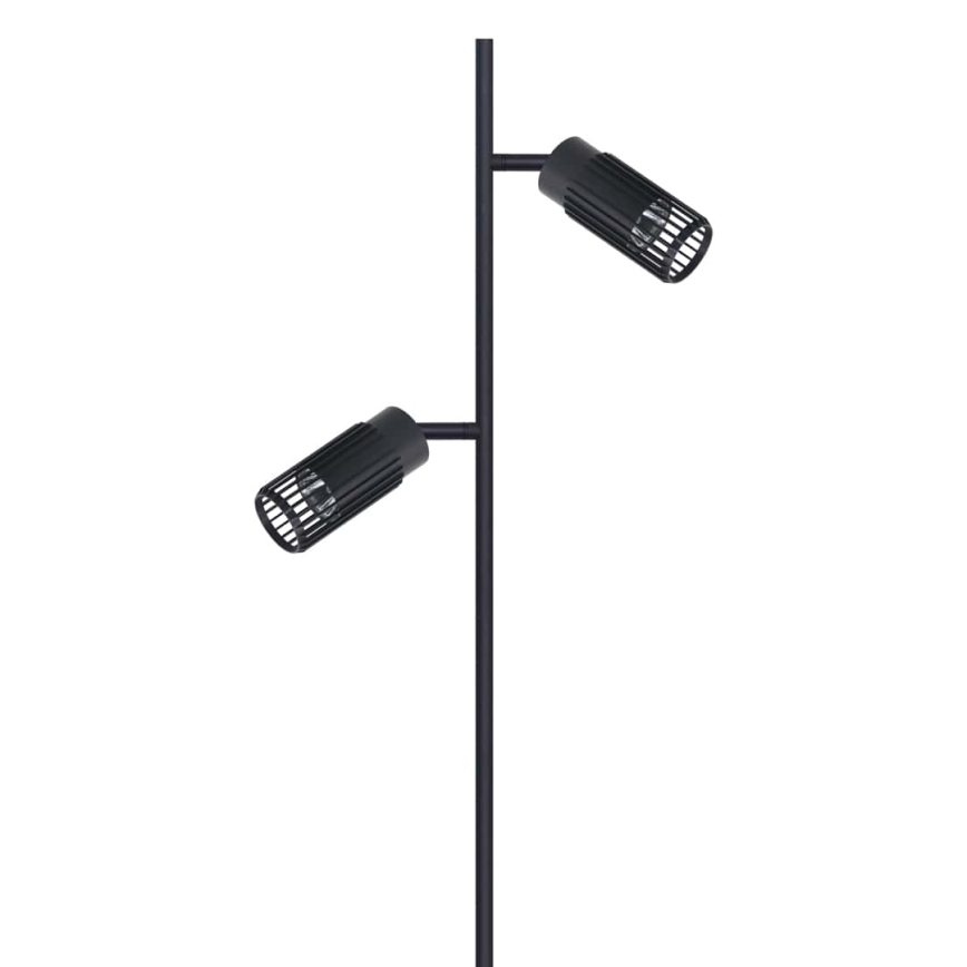 Торшер VERTICAL 2xGU10/8W/230V черный