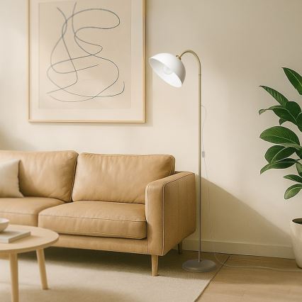 Торшер ZACK 1xE27/60W/230V бежевый