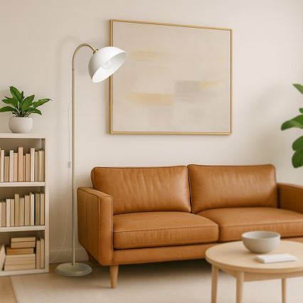 Торшер ZACK 1xE27/60W/230V бежевый