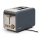 Тостер з двома отворами 900W/230V нержавіюча сталь/сірий