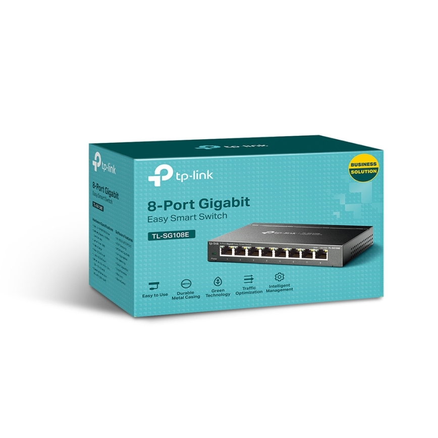 TP-Link - 8-портовий гігабітний комутатор Easy Smart