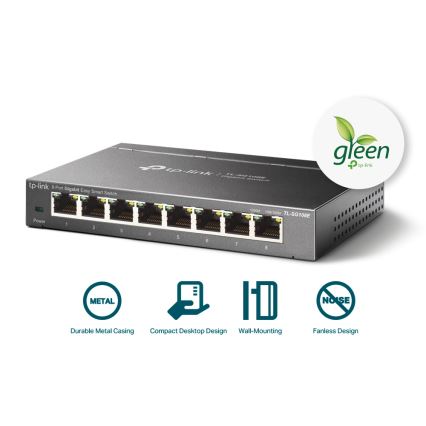 TP-Link - 8-портовый гигабитный Easy Smart коммутатор