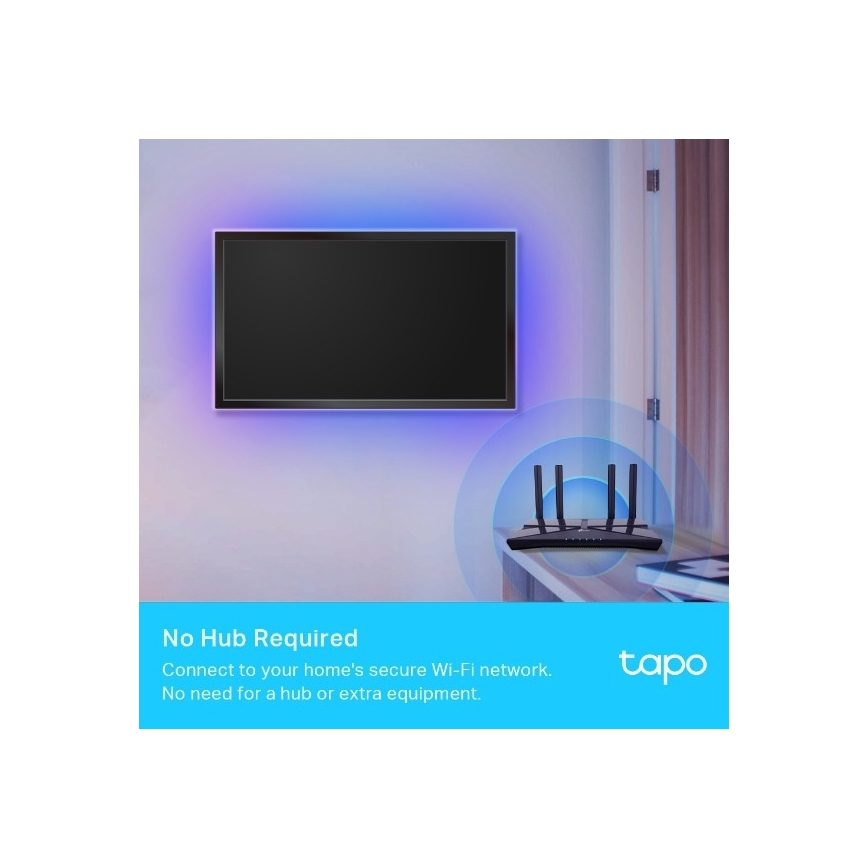 TP-Link - диммируемая RGBW LED-лента 5 м/24 Вт/230 В Wi‑Fi