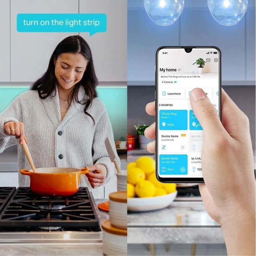 TP-Link - диммируемая RGBW LED-лента 5 m LED/13,5W/230V Wi-Fi