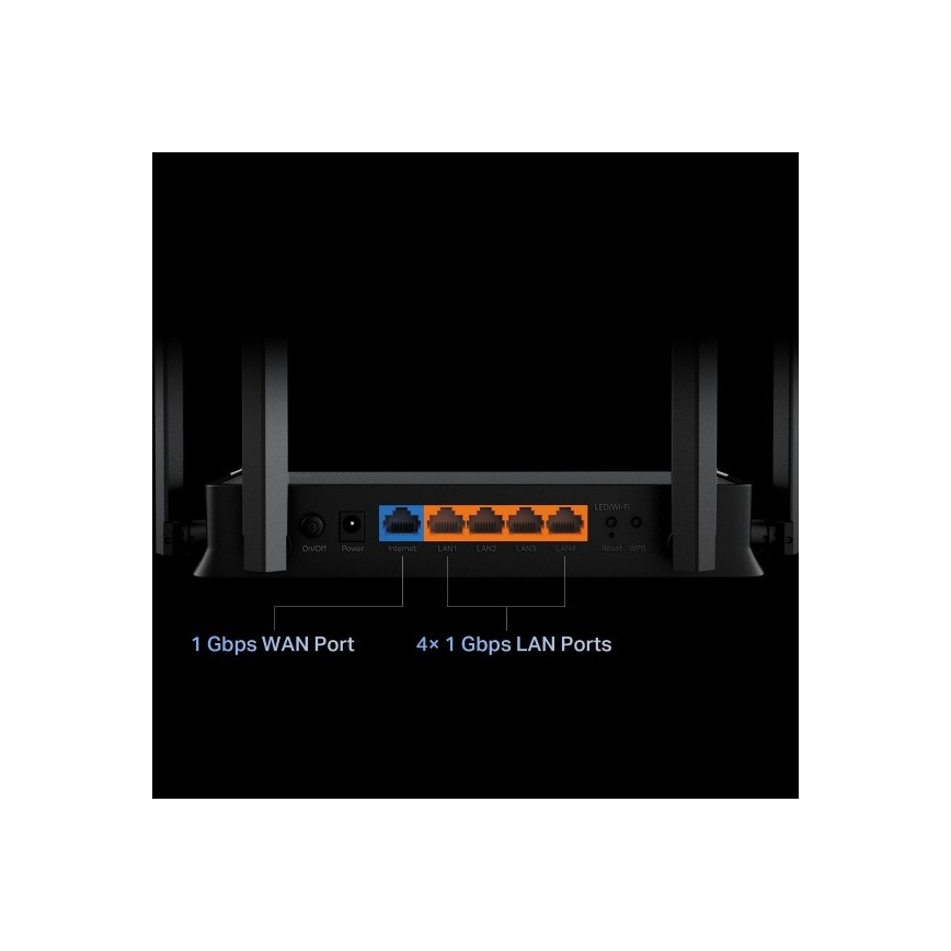 TP-Link - двохдіапазонний маршрутизатор Wi‑Fi 7 Archer BE220