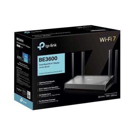 TP-Link - двохдіапазонний маршрутизатор Wi‑Fi 7 Archer BE220