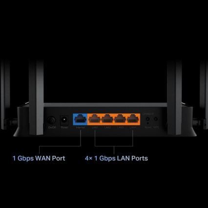 TP-Link - Двухдиапазонный Wi-Fi 7 маршрутизатор Archer BE220