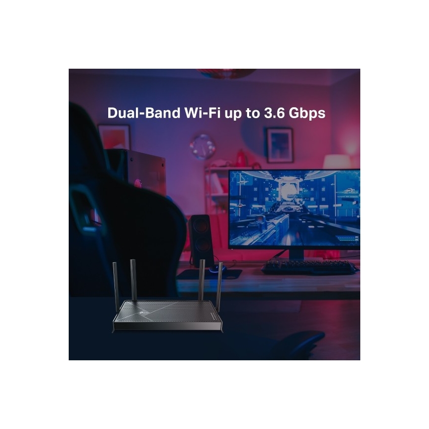 TP-Link - двухдиапазонный Wi-Fi 7 маршрутизатор Archer BE230