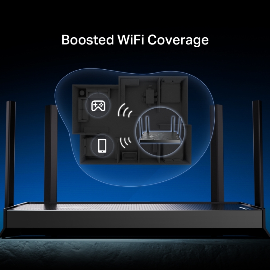 TP-Link - двухдиапазонный Wi-Fi 7 маршрутизатор Archer BE230