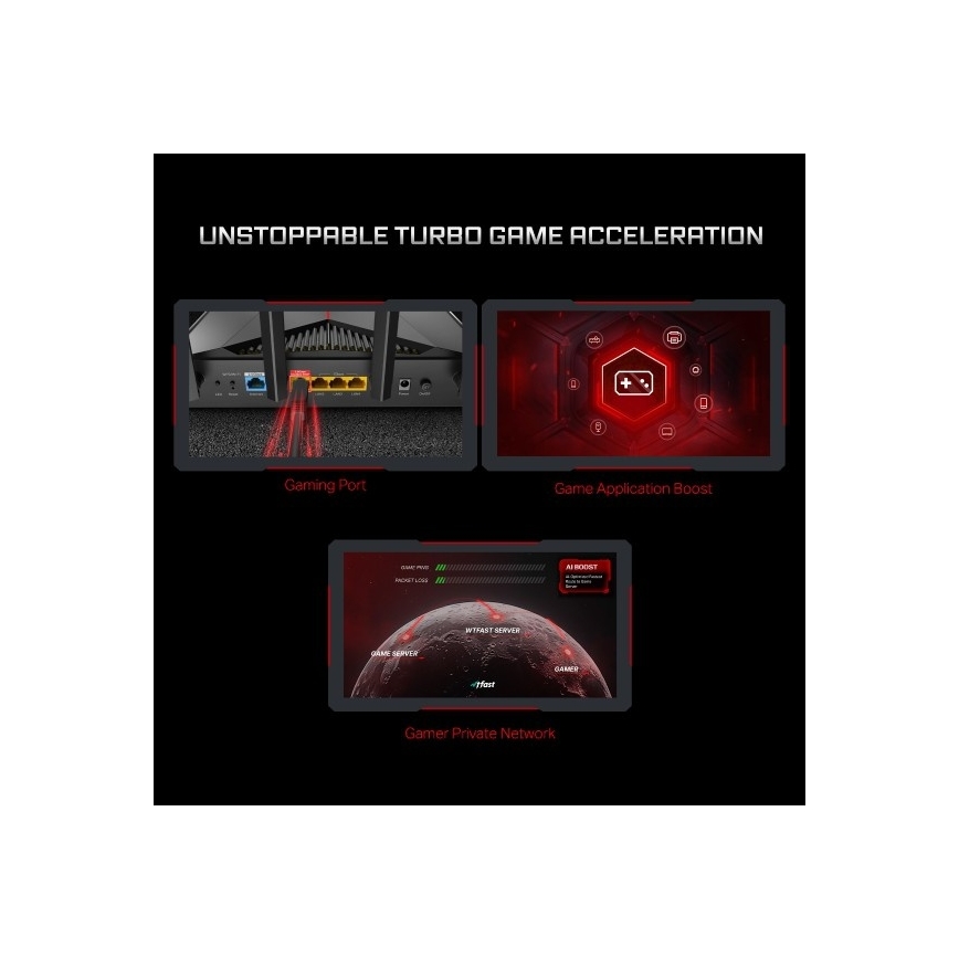 TP-Link - Игровой двухдиапазонный Wi-Fi 7 маршрутизатор Archer GE230