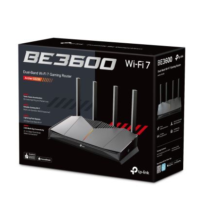 TP-Link - Игровой двухдиапазонный Wi-Fi 7 маршрутизатор Archer GE230