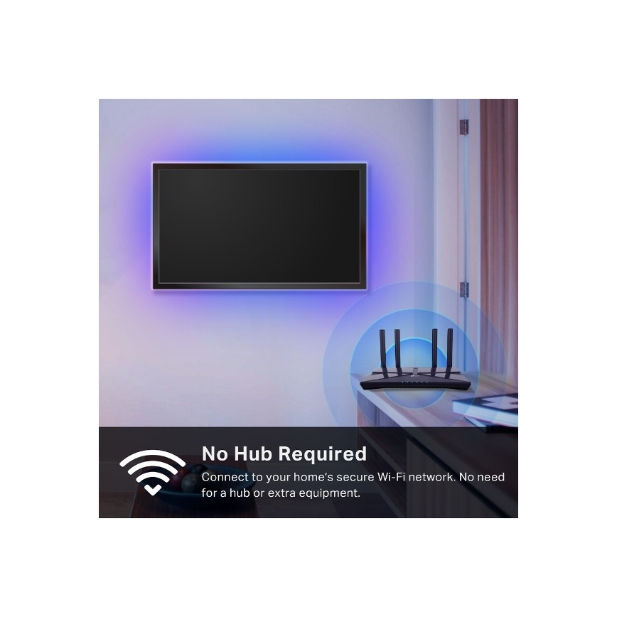 TP-Link - LED RGBW диммируемая лента 5 м LED/13 Вт/230 В Wi-Fi