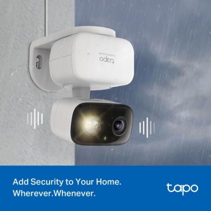 TP-Link - Розумна вулична камера IP65 Wi-Fi Tuya
