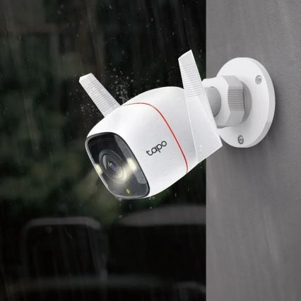 TP-Link - Розумна зовнішня камера з датчиком IP66 Wi-Fi