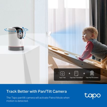 TP-Link - Розумний датчик руху 1xCR2450 Wi-Fi
