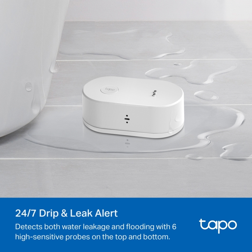 TP-Link - Розумний датчик витоку води 2xAAA Wi-Fi