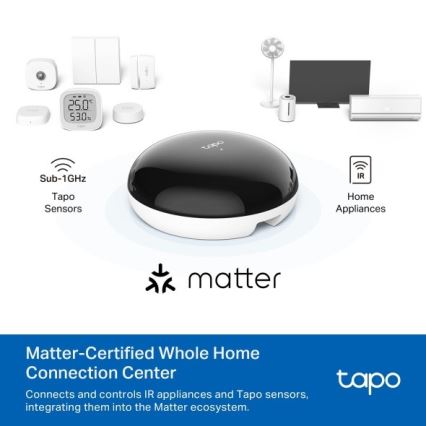 TP-Link - Розумний інфрачервоний шлюз Hub MATTER Wi-Fi